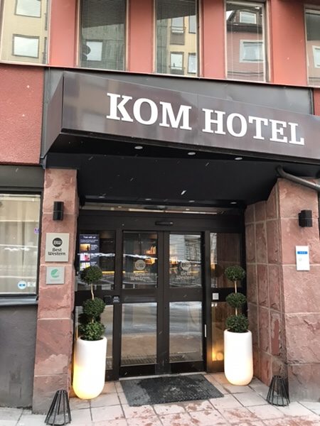 ストックホルム中心部にある便利なホテルBest Western Kom Hotel Stockholm宿泊記