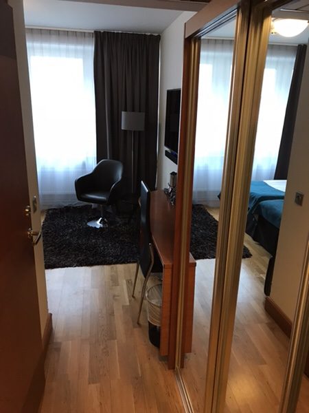 ストックホルム中心部にある便利なホテルBest Western Kom Hotel Stockholm宿泊記お部屋